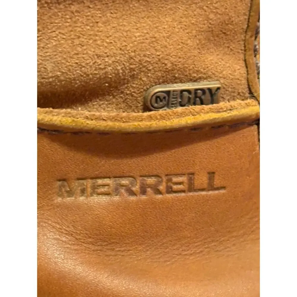Merrell Tall Winter Select DRY Waterproof Insulated Boots Side Zip Women’s 6 EUC