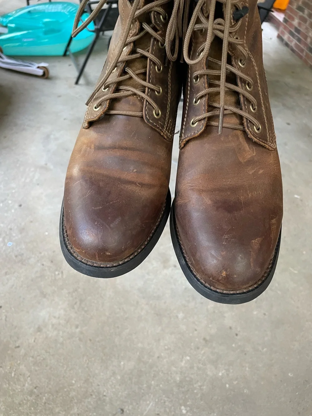 Ariat Heritage Lacer Western Boots Size 8.5 D