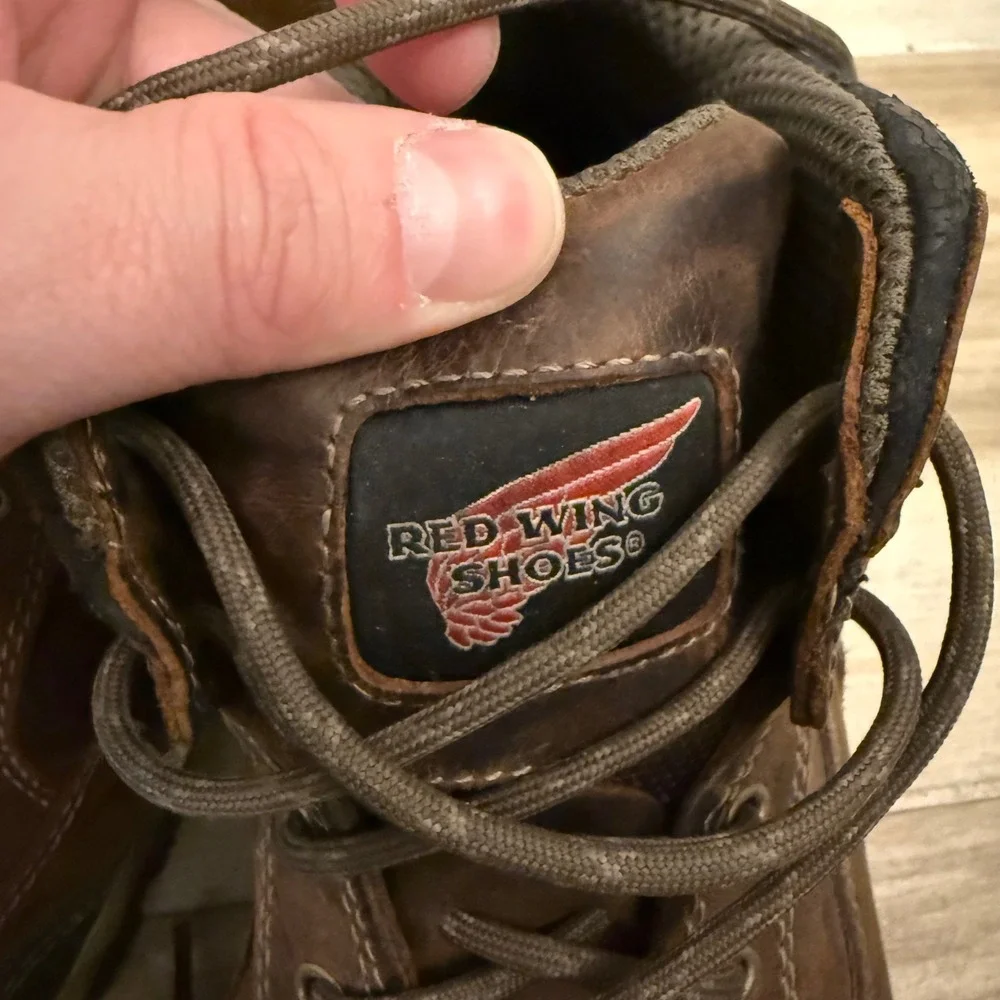 Red Wing Shoes collars wear