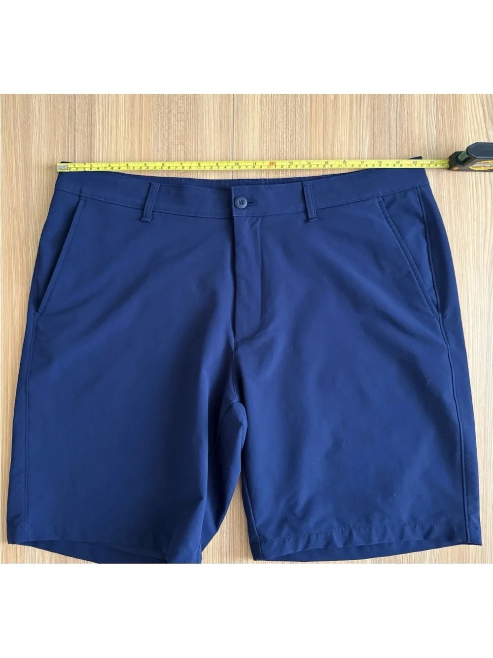 Under Armour Golf Shorts Mens 42 Navy Performance Comfort Lightweight Active