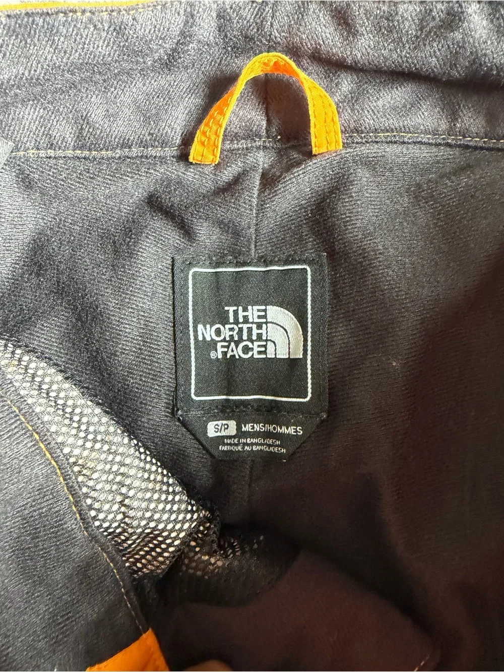 The North Face Men’s Bright Orange Cargo Snow Pants