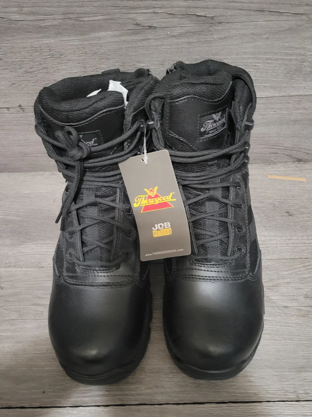 thorogood black tactical