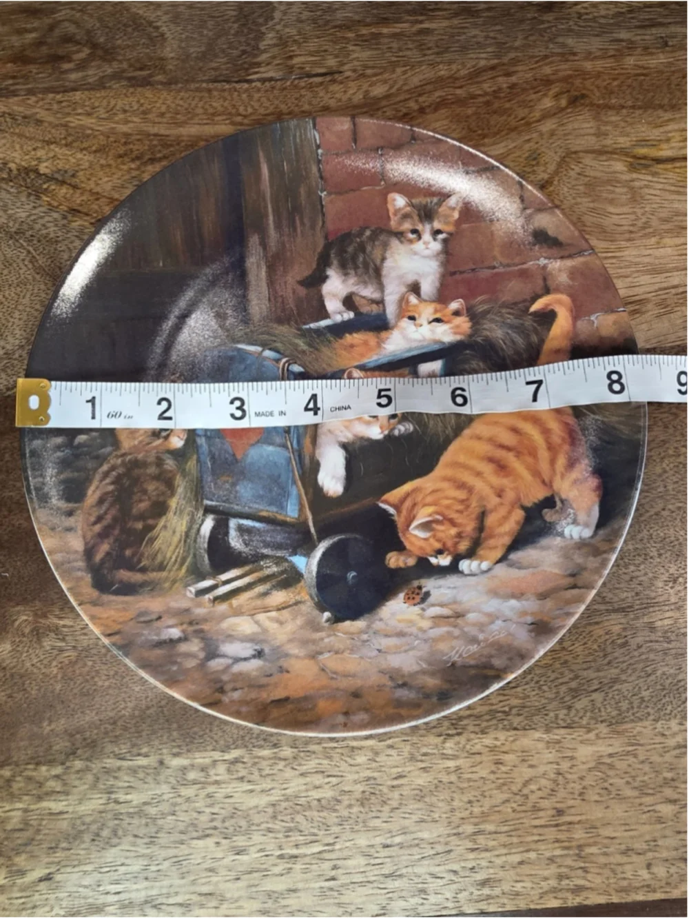 1991 Seltmann Weiden Die Spielkameraden Wolfgang Kaiser Cat Collector Plate