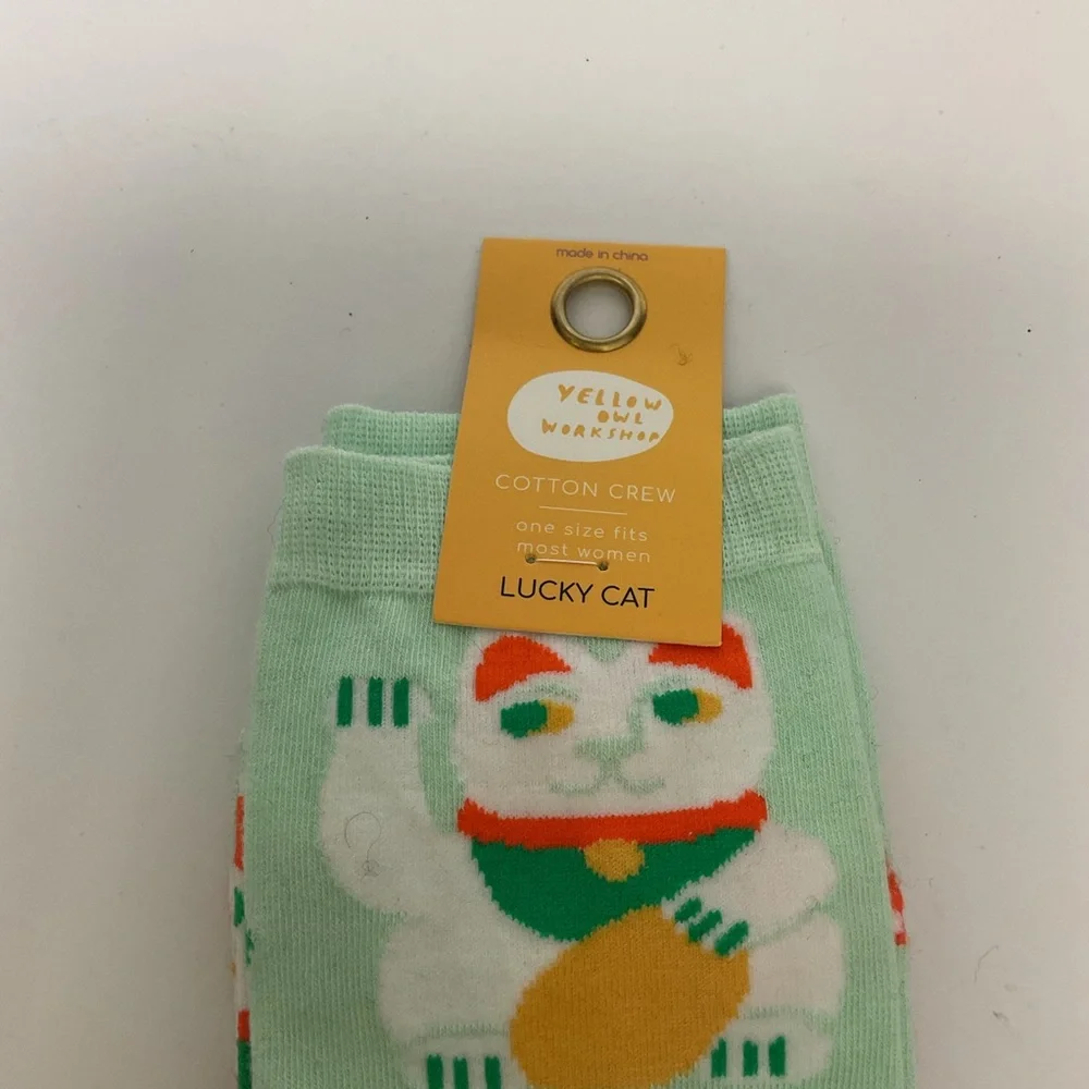 YELLOW OWL WORKSHOP lucky cotton socks
