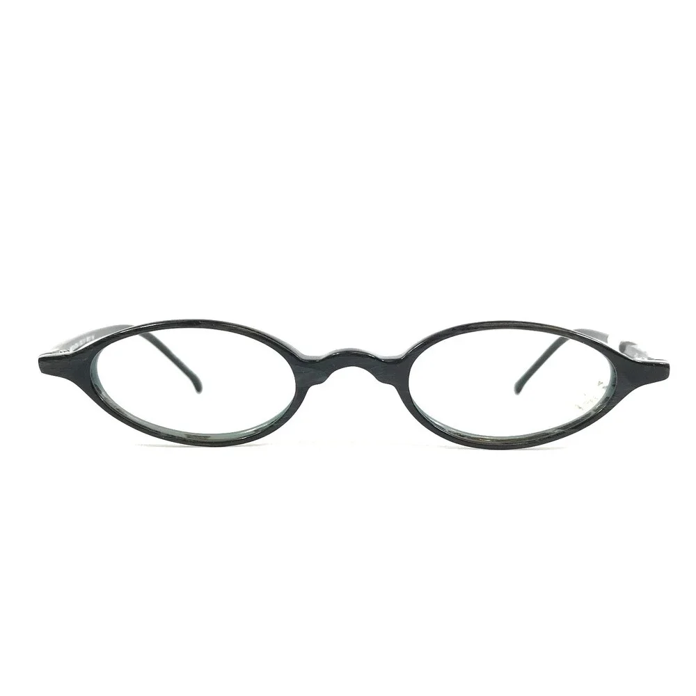 ogi Petite Eyeglasses Frames MOD. A7014 COL.117 Dark Gray Oval 38-23-140