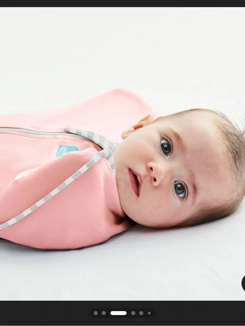 SwaddleMe lightweight swaddle