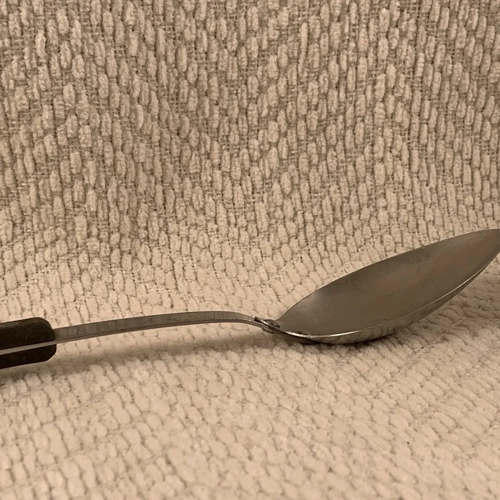 Vintage Kabar Stainless Serving Spoon‎ Metal Kitchen Cooking Utensil Farmhouse