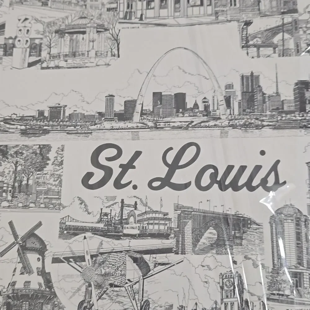 St. Louis Lithigraph Signed Copy‎ By Richard E. Long Print