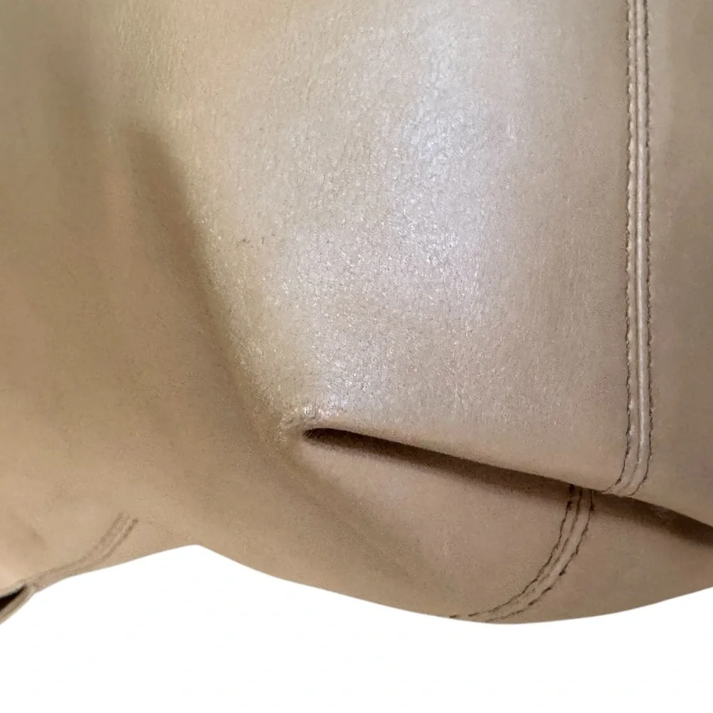 Chanel Shoulder Tote with COA — Yellowish-tan