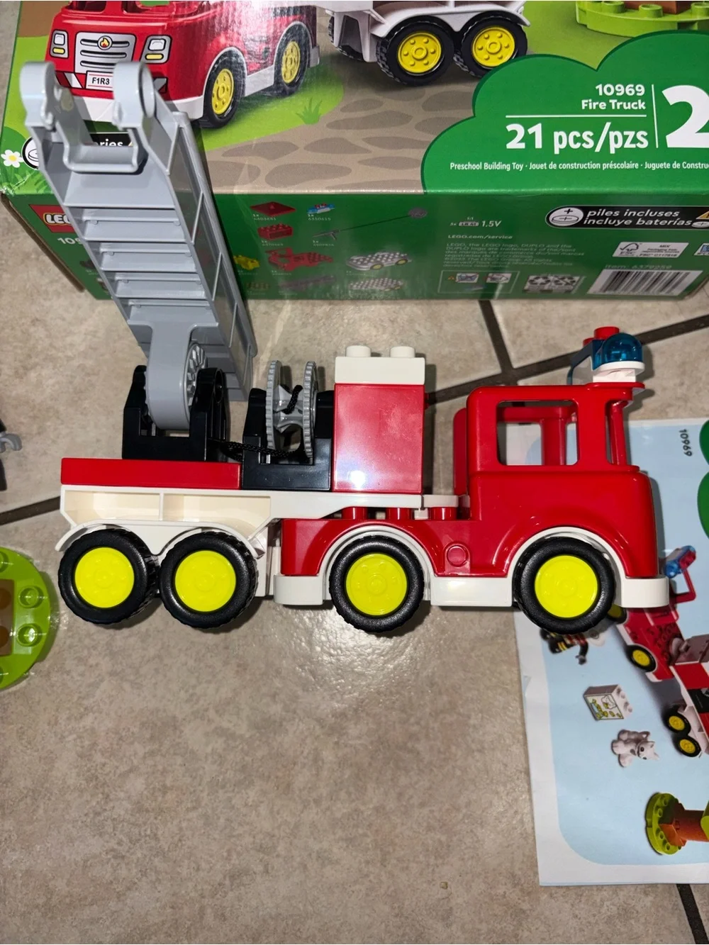 Lego duplo red