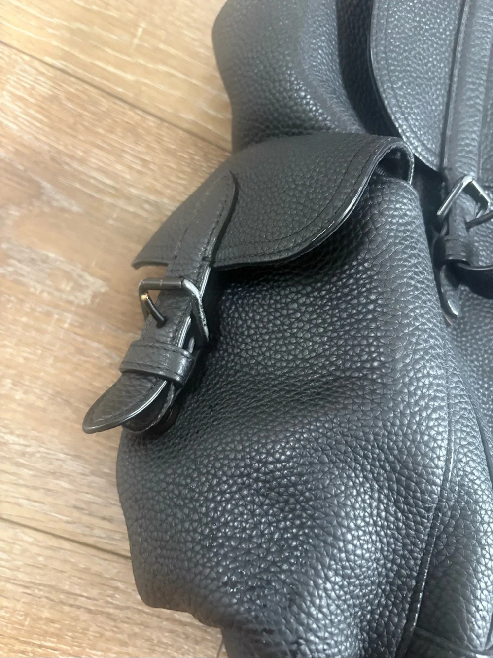 Coach pebbled leather
