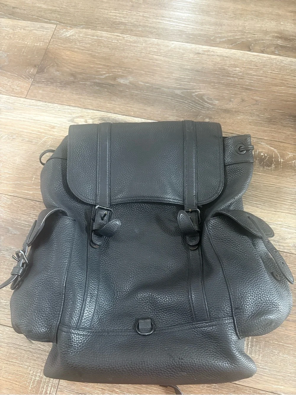 Coach pebbled leather