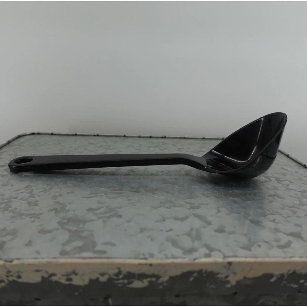 Tailor‎ Made Products Black Plastic Kitchen Ladle Serving Spoon Elroy WI 10.5