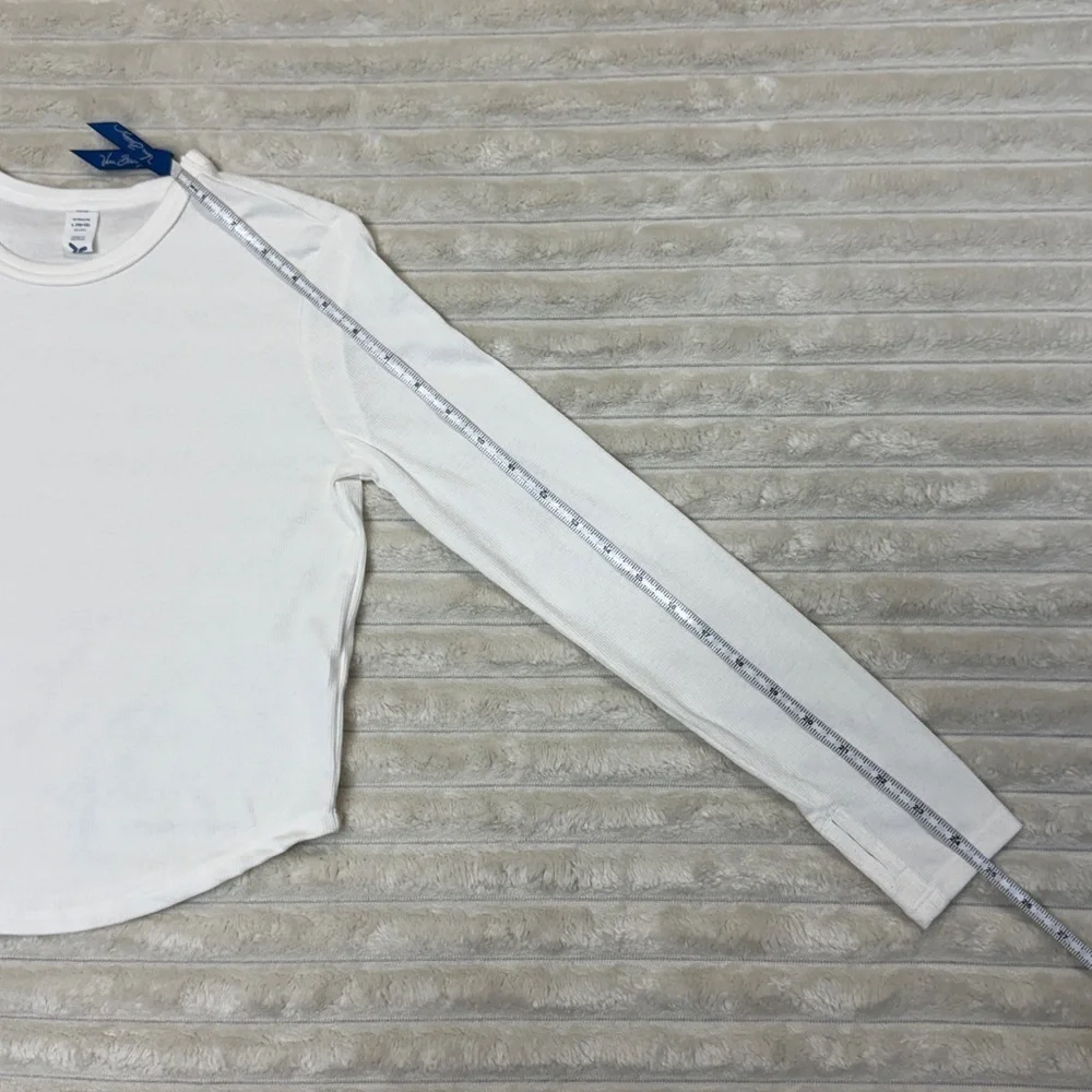 Old Navy: Set of (2) Girls UltraLite Long Sleeve Rib-Knit Tees, Size L (10-12)