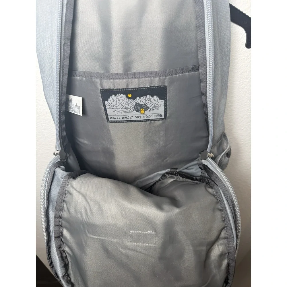 The North Face Connector Flex Vent Gray  Backpack‎ Hiking School Commute Travel