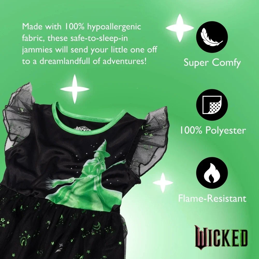 Wicked girls Fantasy‎ Gown Nightgown Sleepwear Size 6 NWT