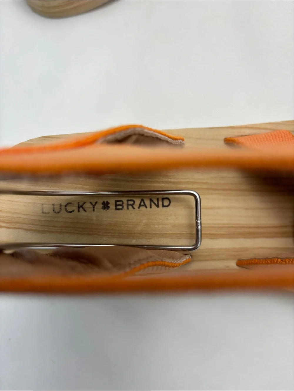 Lucky Brand bold orange