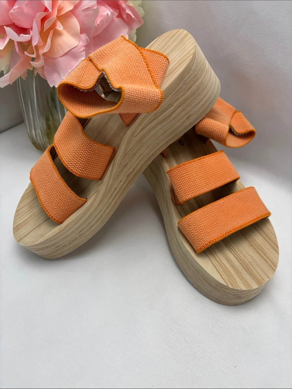 Lucky Brand bold orange