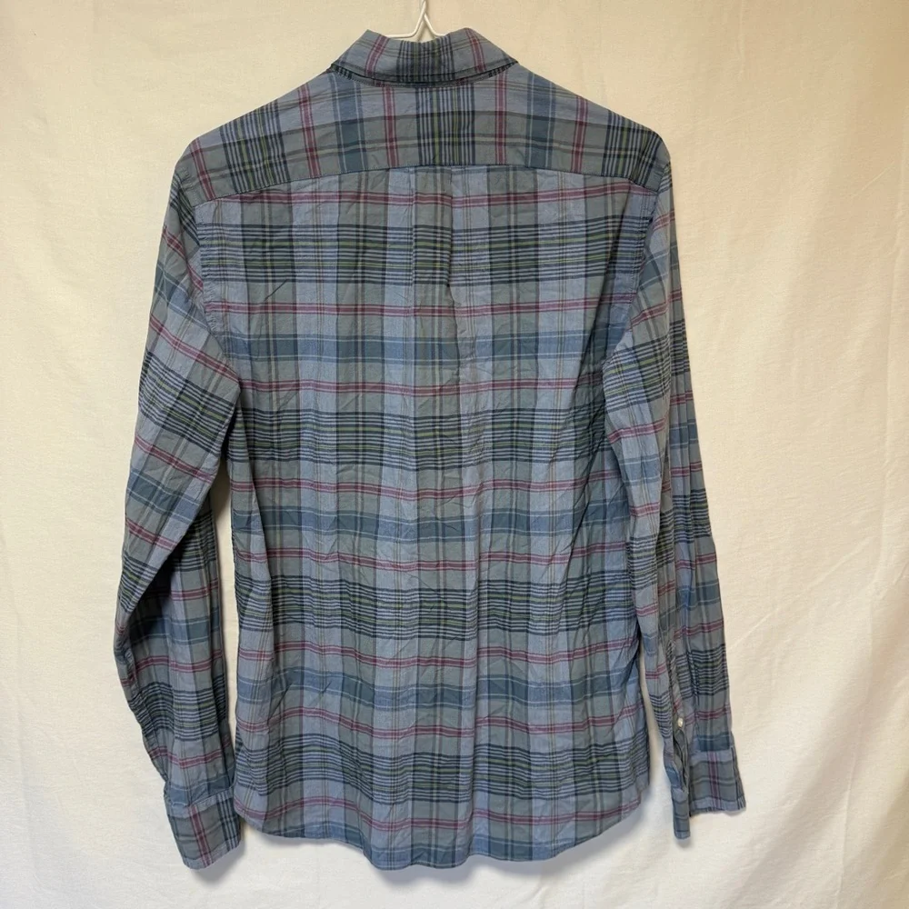 J. Crew plaid organic