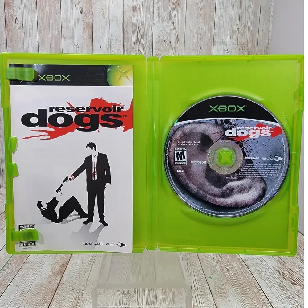 Reservoir Dogs Original (Microsoft Xbox, 2006) Complete