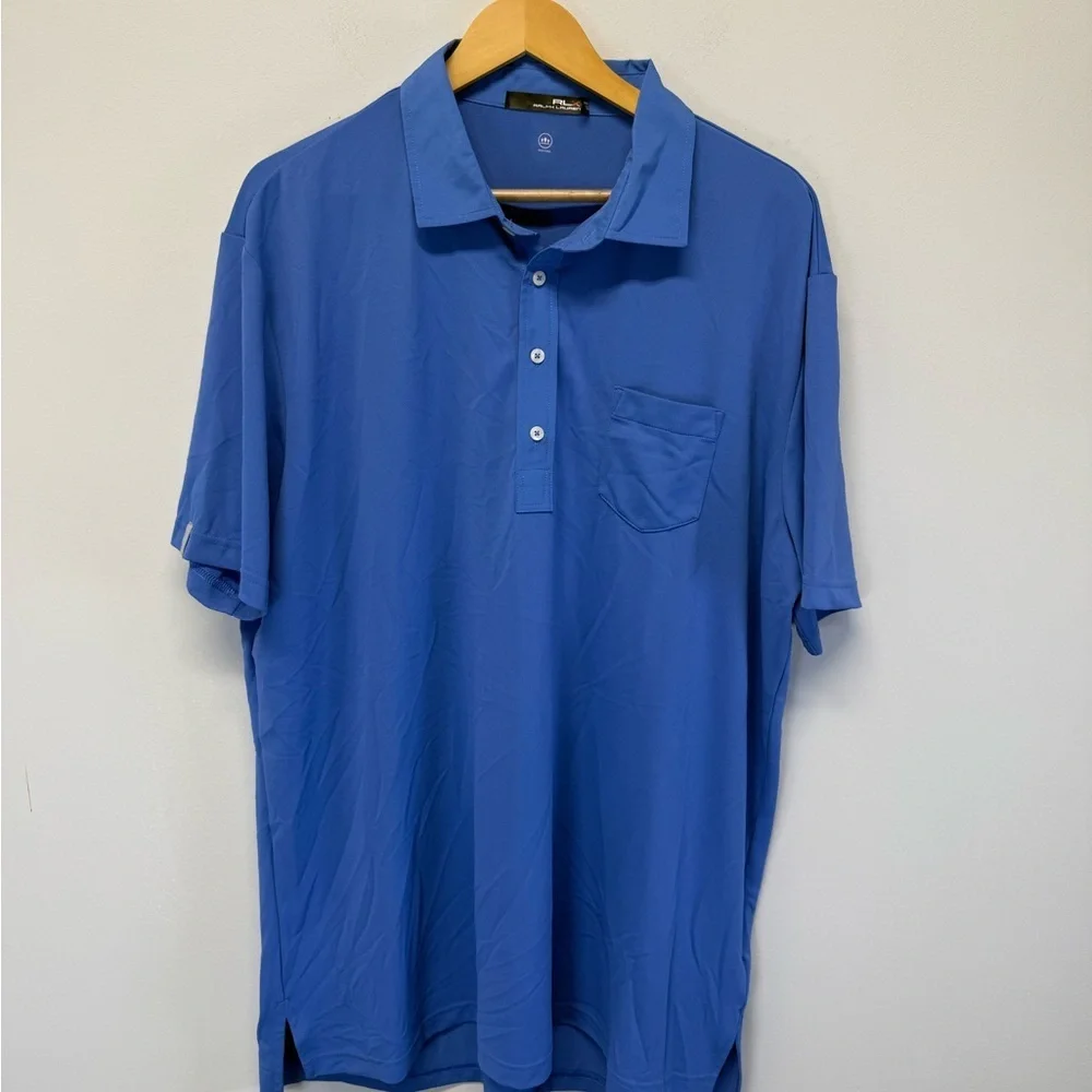 Ralph Lauren Classic RLX Blue Polo Shirt Men’s XL NWOT