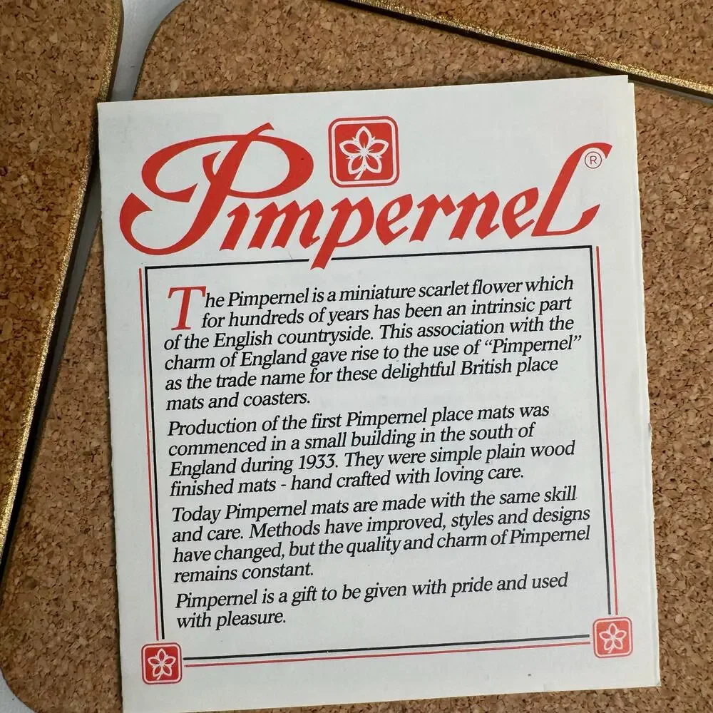Pimpernel vintage scenic