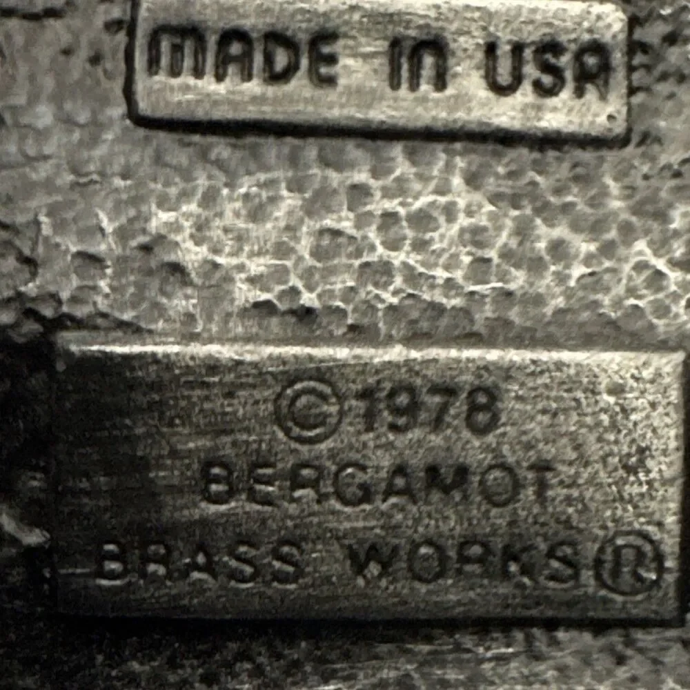 Bergamot Brass Works vintage standalone