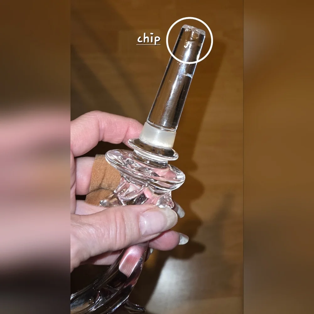 Mikasa crystal glass