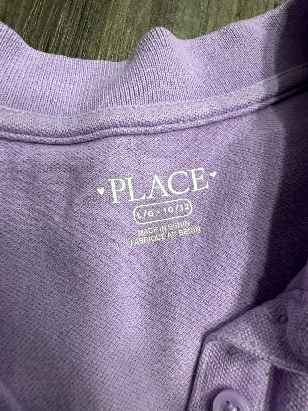 The Children's Place Polo Pair - Lavender & Purple