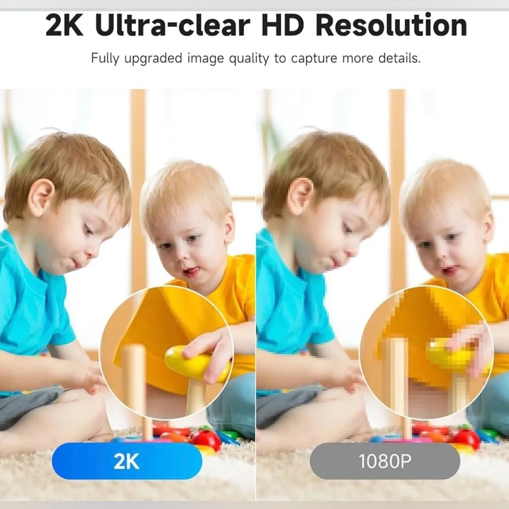 Smart HD Camera 2 Pack for Indoor Use Only both up man