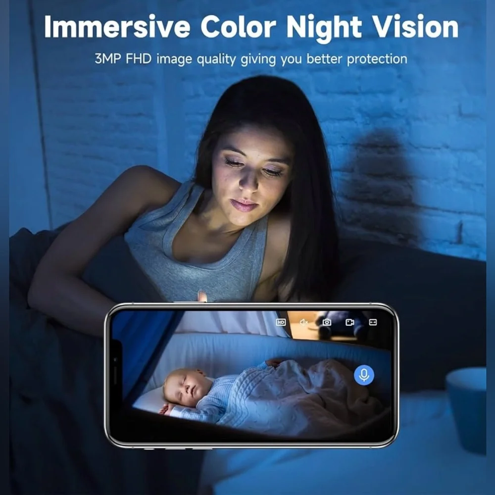 Smart HD Camera 2 Pack for Indoor Use Only set new mah