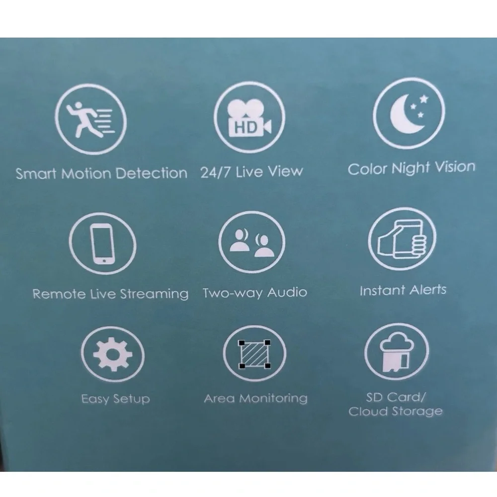 Smart HD Camera 2 Pack for Indoor Use Only audio way cloud