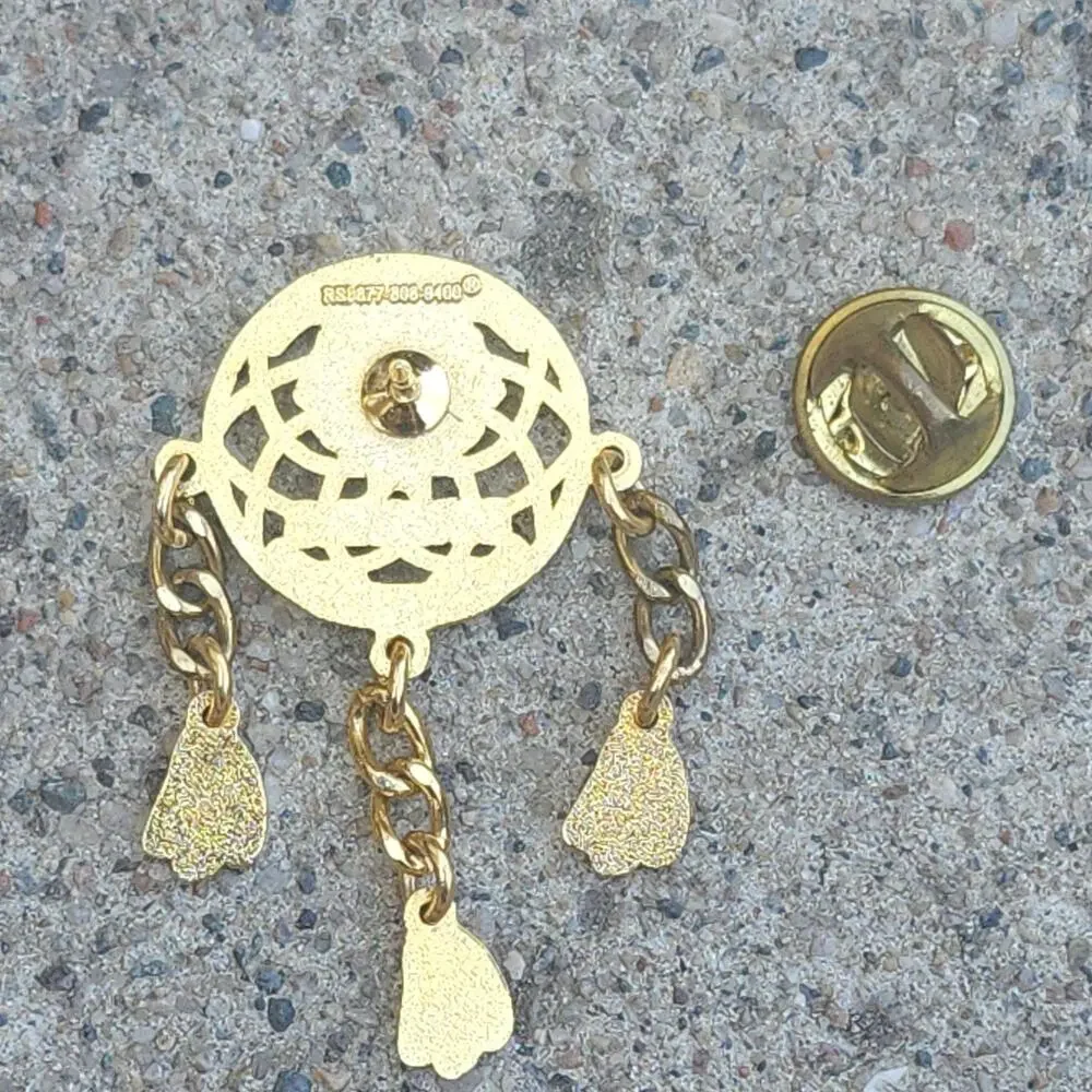 Recognition Services Inc gold tone