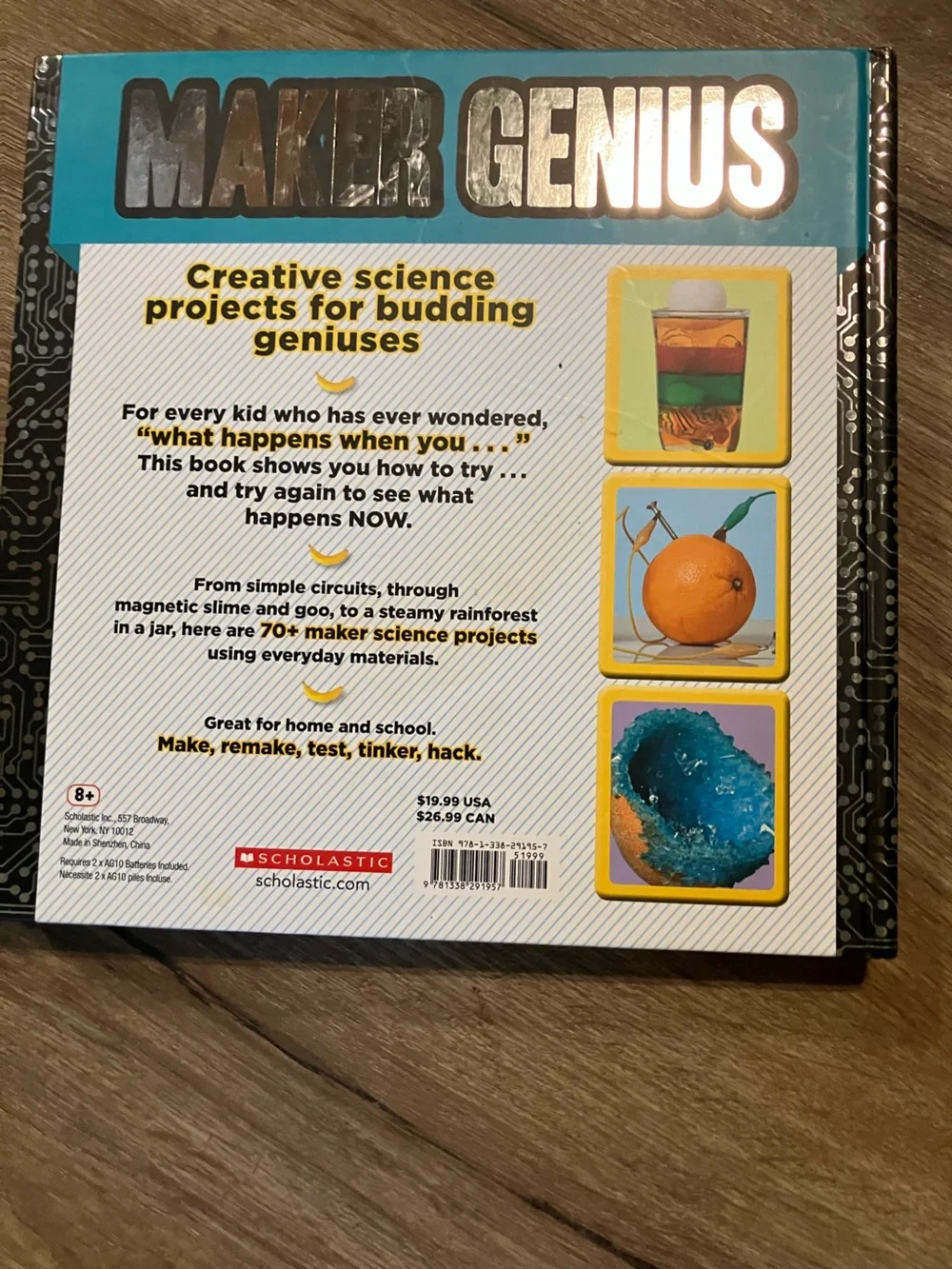 Scholastic hands science
