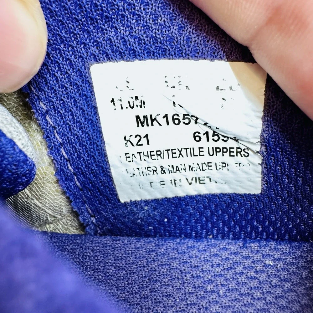 Merrell Trail Chaser Waterproof Shoes Kids 11 Gray Purple Hiking Sneakers