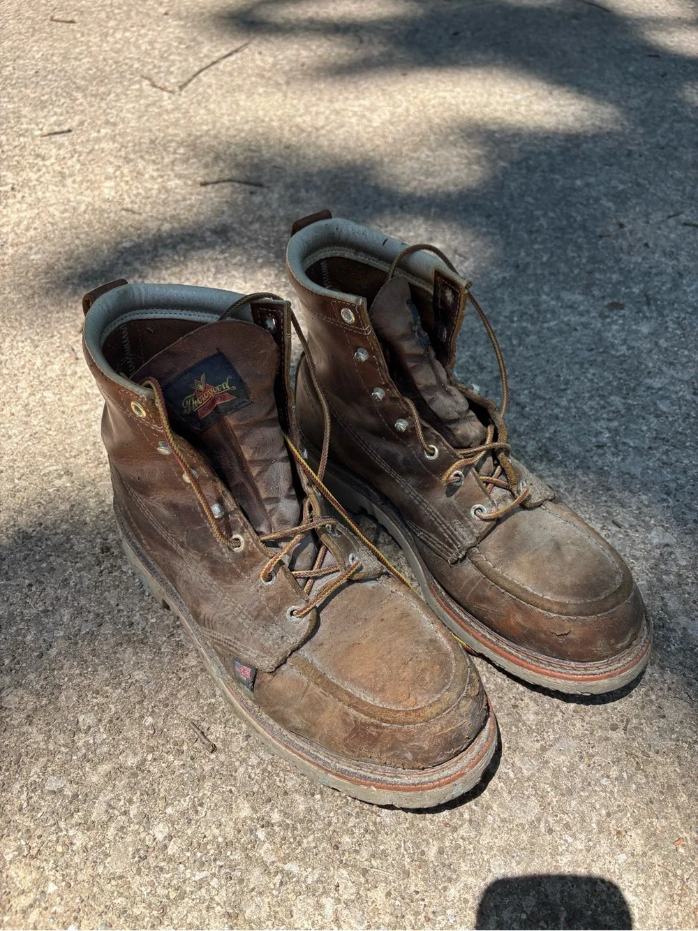 Men's Thorogood Steel Toe Boots