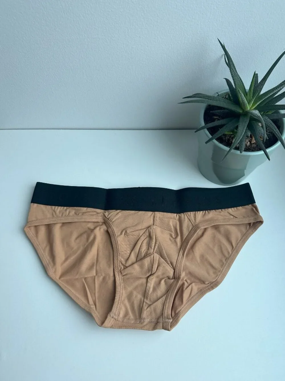 Shorty's Menswear - Hammock Brief - Beige (M)