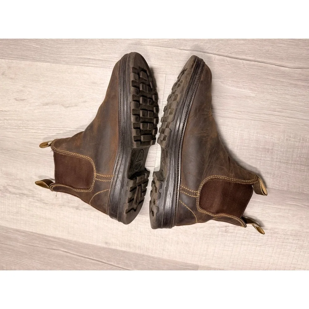 Dark Trail westfork Brown leather boots men's 7‎