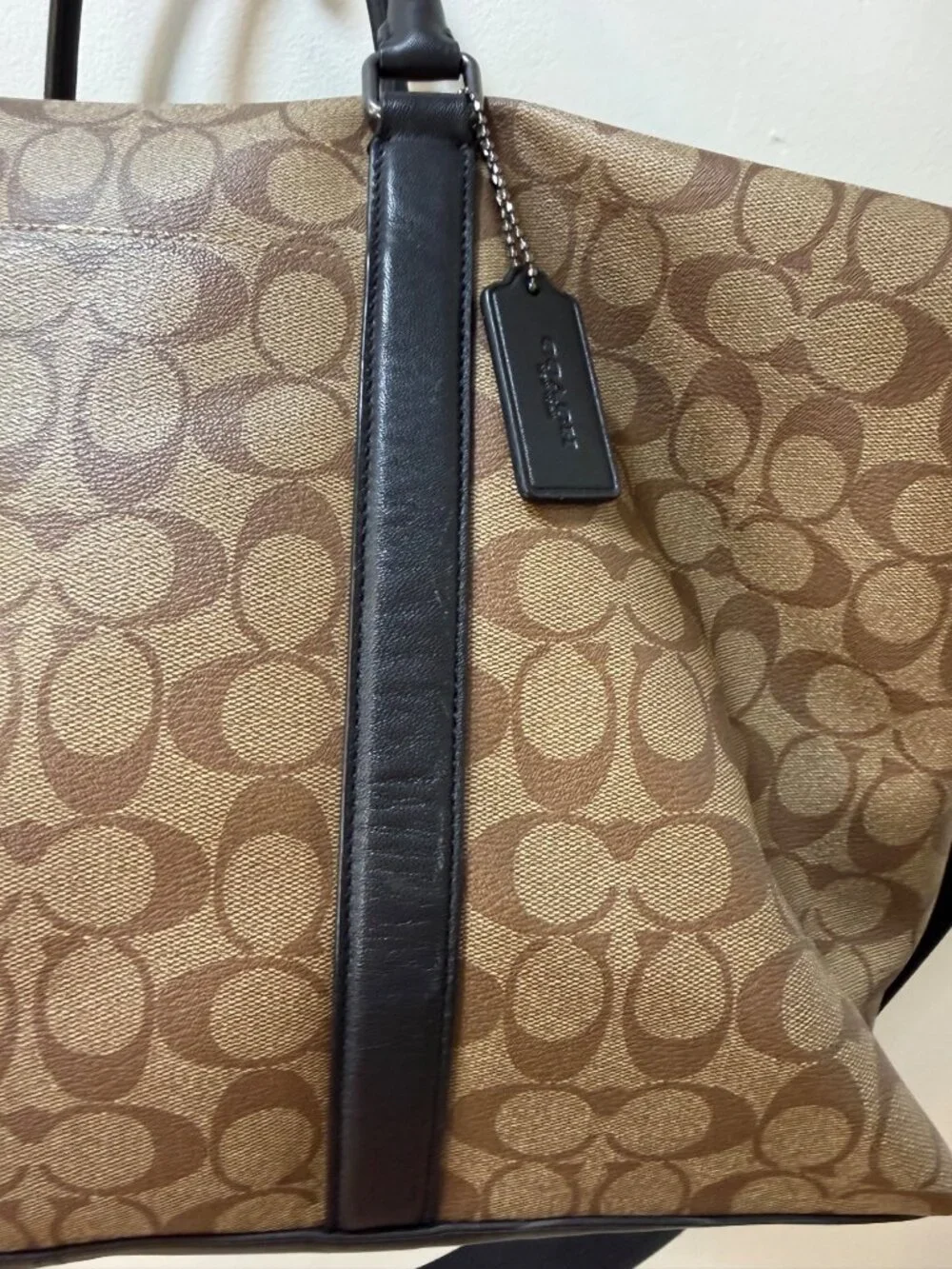 Coach duffle travel