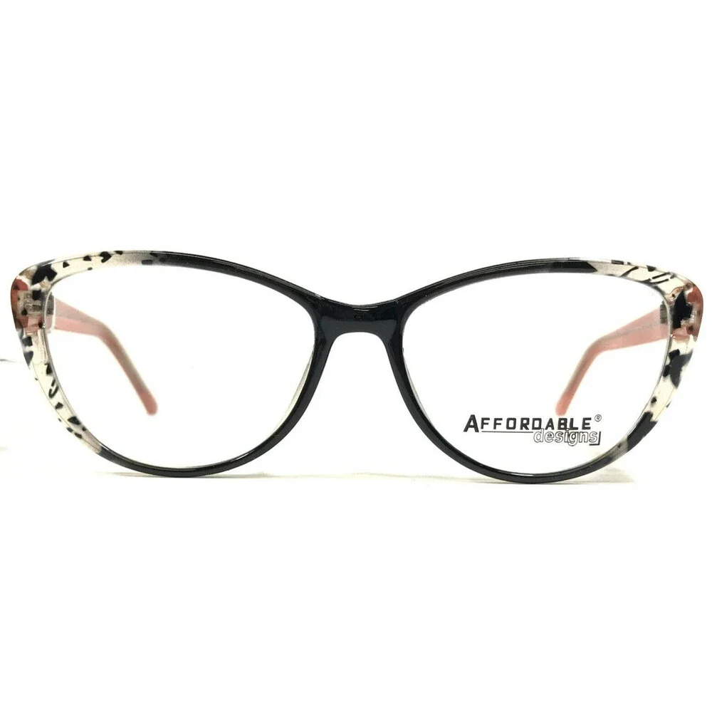 Affordable Designs Eyeglasses Frames ZILLA BROWN Cat Eye Full Rim 53-16-140