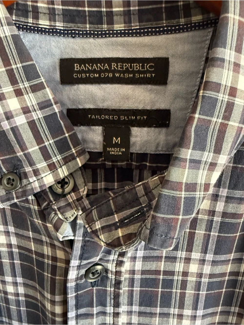 Banana Republic lightweight button