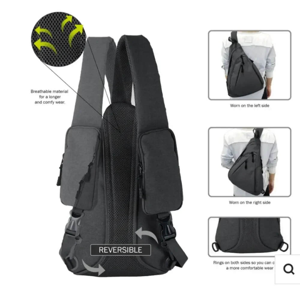 The Jessie & James Peyton Sling Shoulder Concealed Carry Backpack.