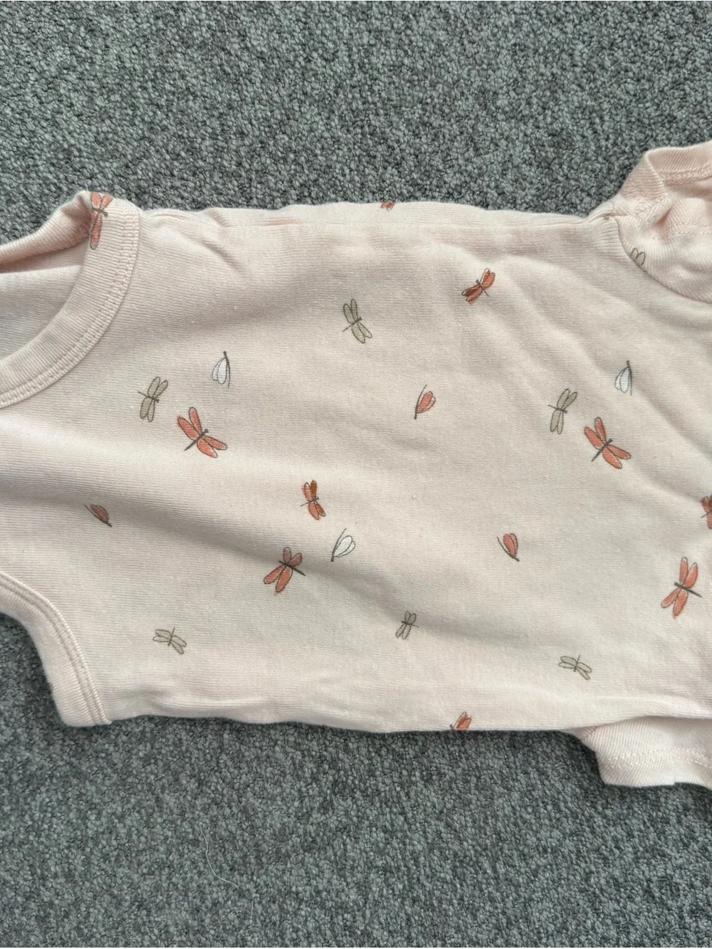 Carter's Peach & Light Pink Baby One-Piece Bodysuits Pack
