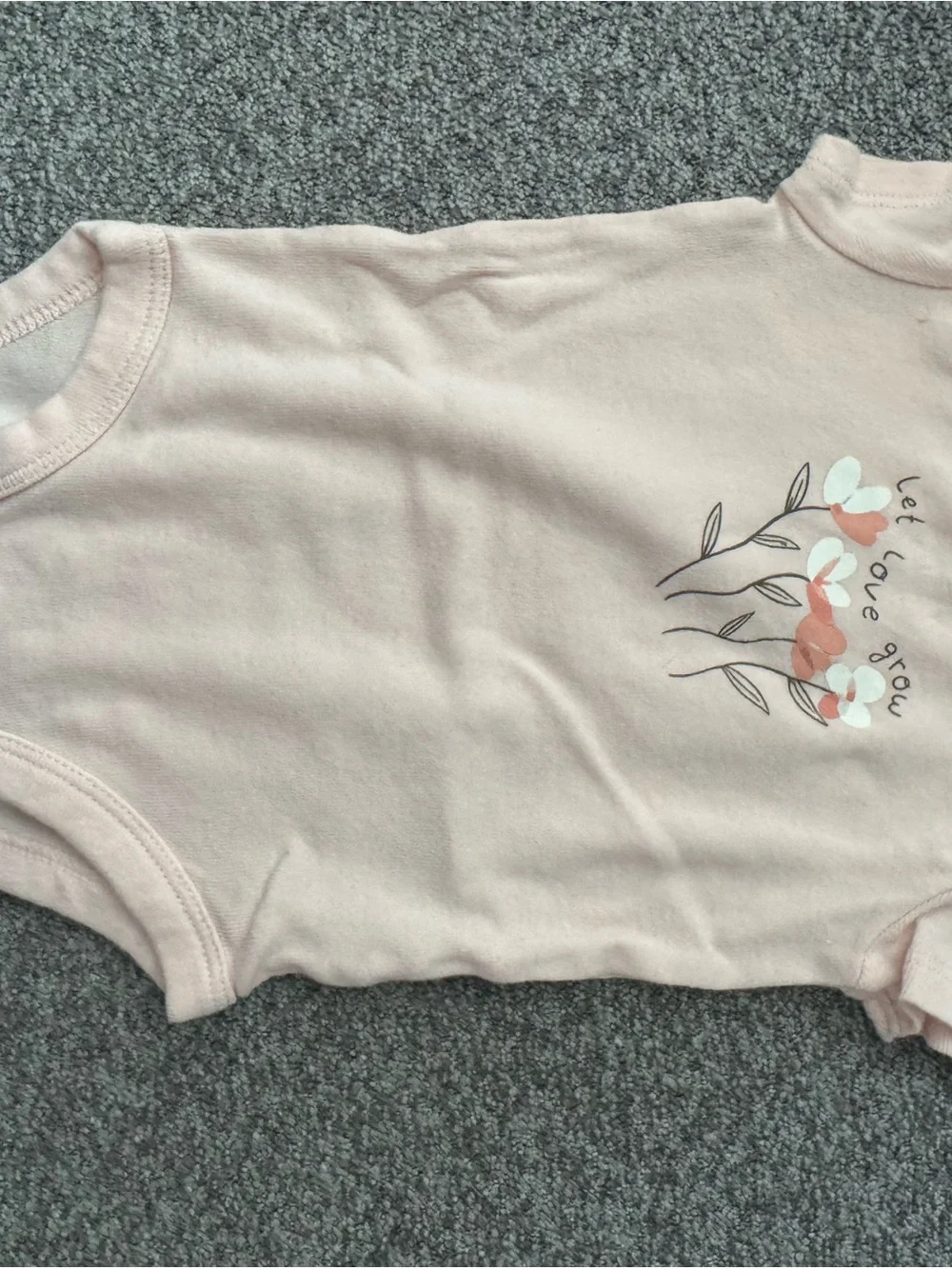 Carter's Peach & Light Pink Baby One-Piece Bodysuits Pack