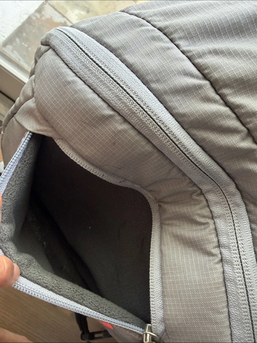 The North Face spacious gray