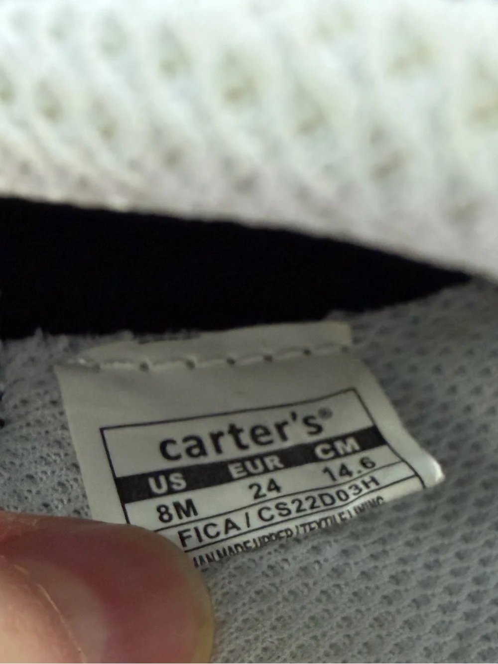 Carters quick cleats loop