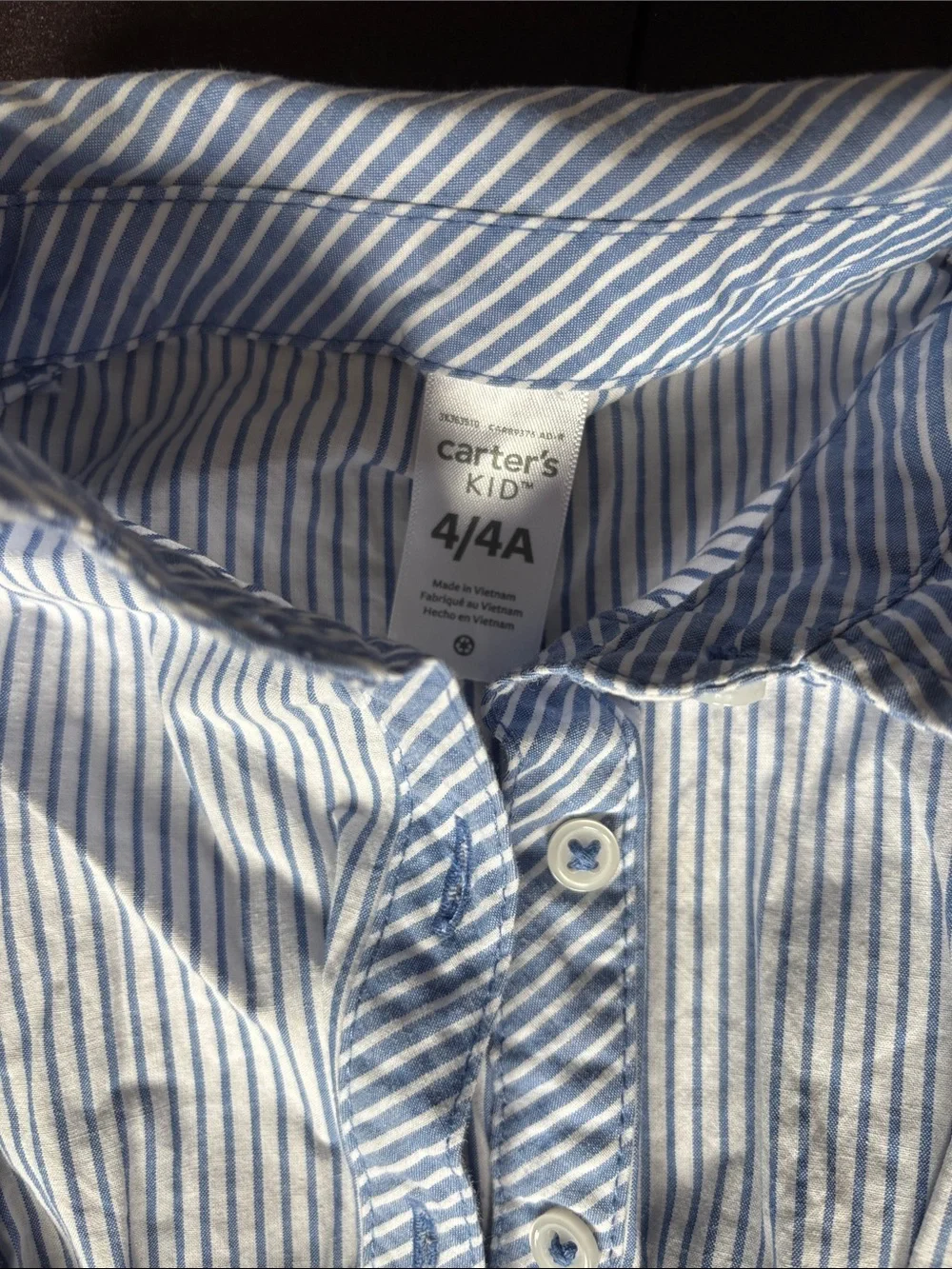 Carters light blue