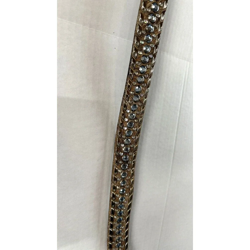 Rhinestone Cow Belt Size Large