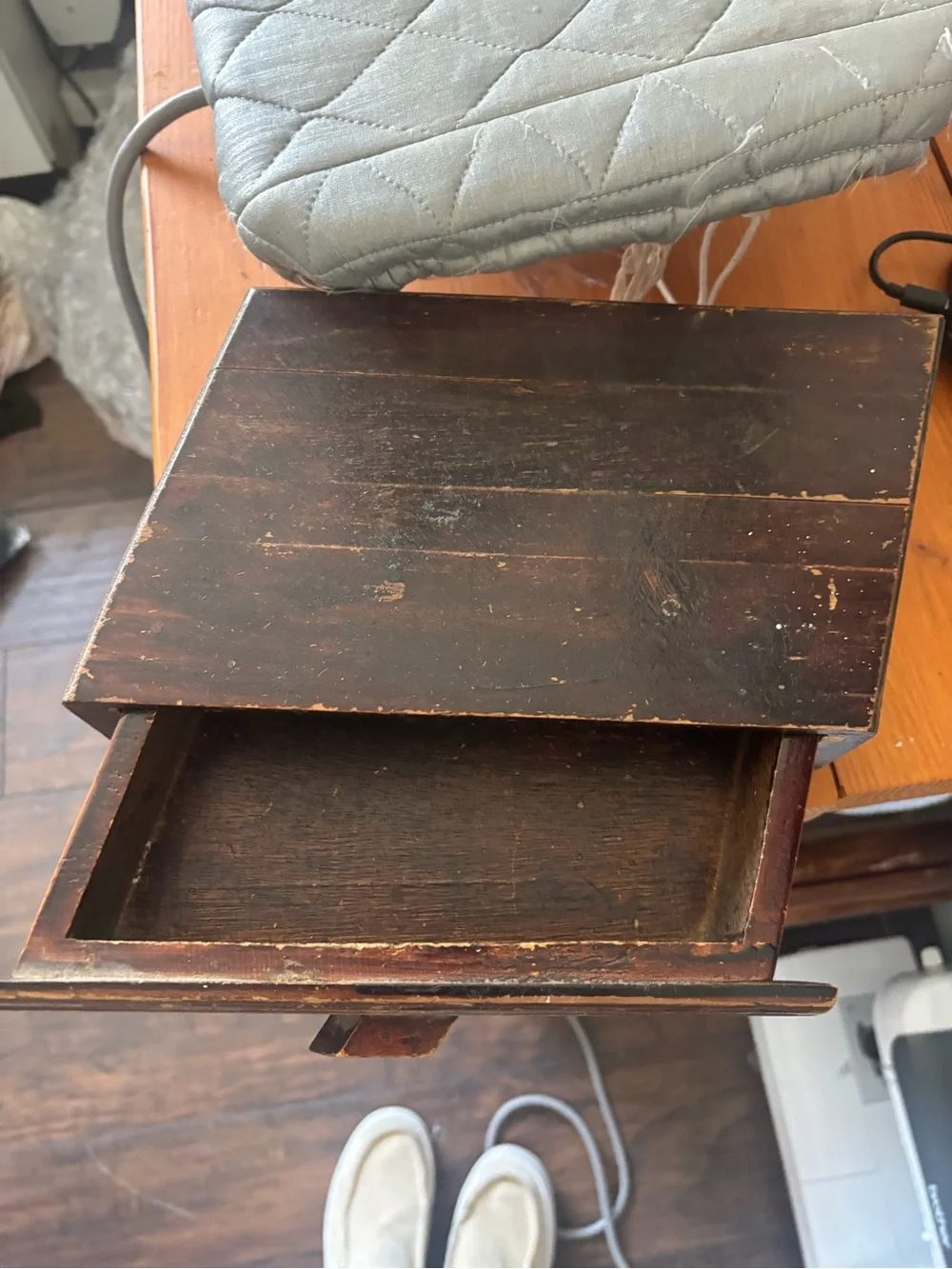 Source Unknown vintage wooden