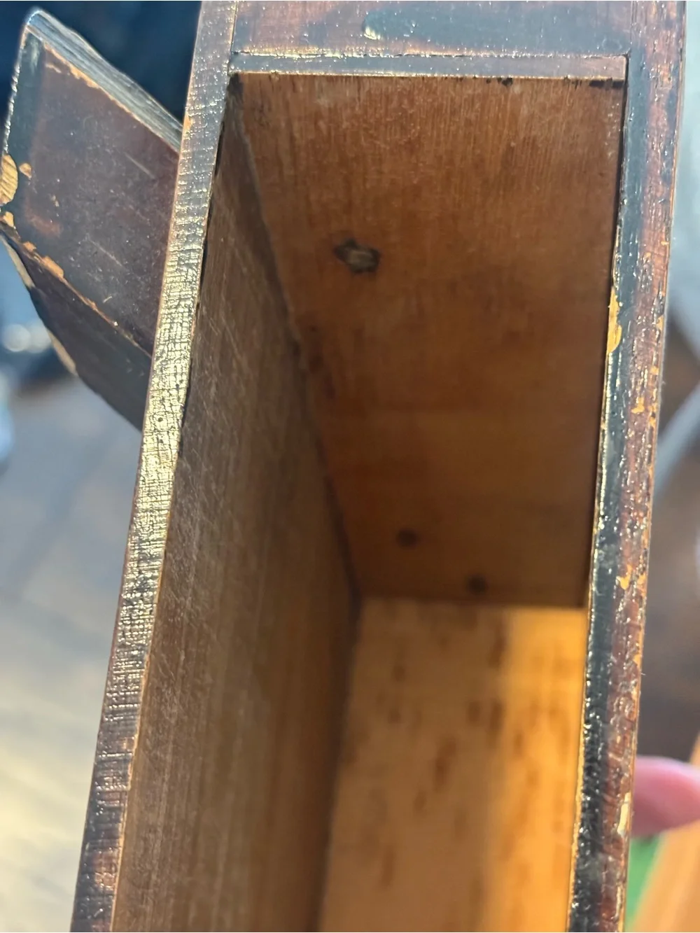 Source Unknown vintage wooden